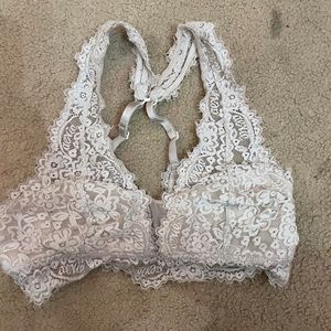 white aerie bralette